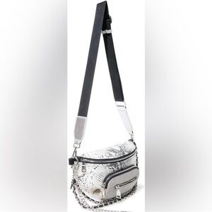 Steve Madden Snake Print Convertible Belt Bag